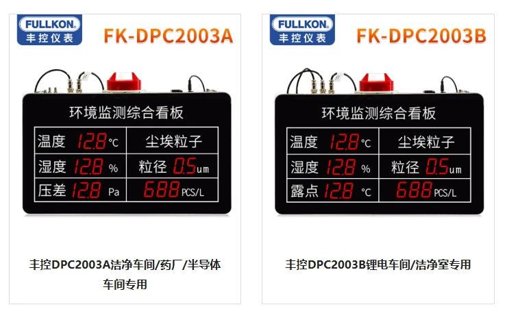 丰控环境监测综合看板-FK-DPC2003A-B对比图.webp